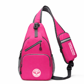 Pink Cancer Support Crossbody – The Blue Bag Project