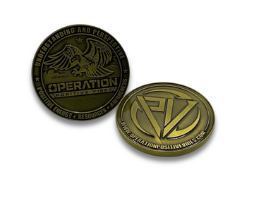 The OPV Challenge Coin - Operation Positive Vibes